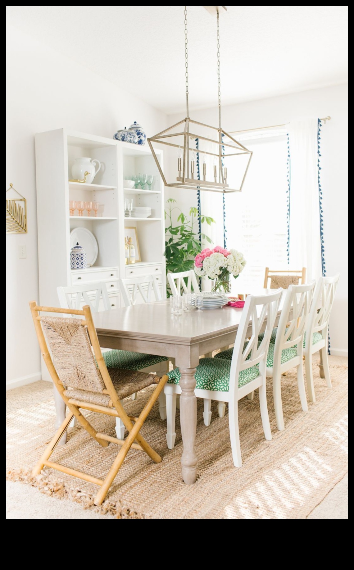 Piekrastes ēdamistabas dekors Beachy Vibes