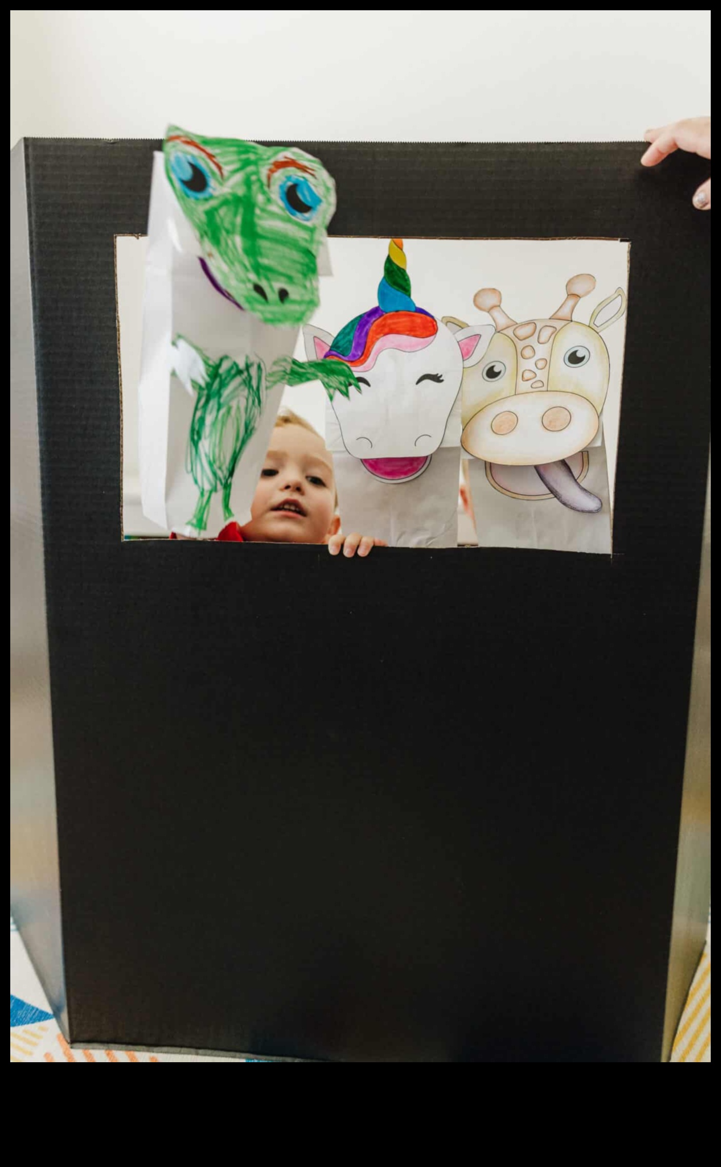 Leļļu teātris Storytime: bērnu rokdarbi tēlainai spēlei