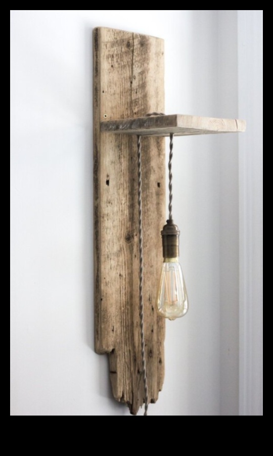 DIY koka lampas: izgatavojiet apgaismes ķermeņus ar dabisku šarmu