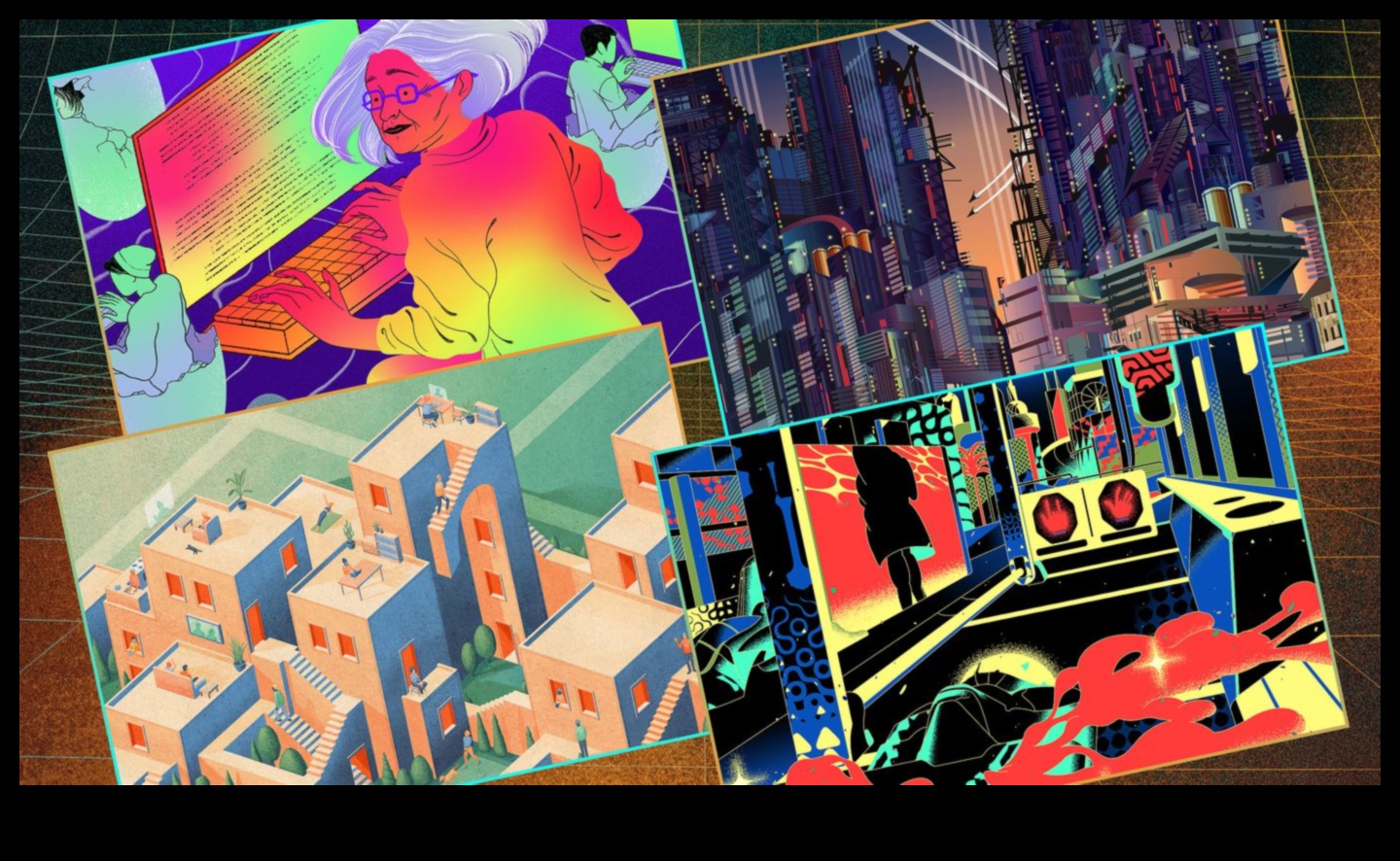 Radošā Odiseja: navigācija IT pasaulē vizuālajā mākslā