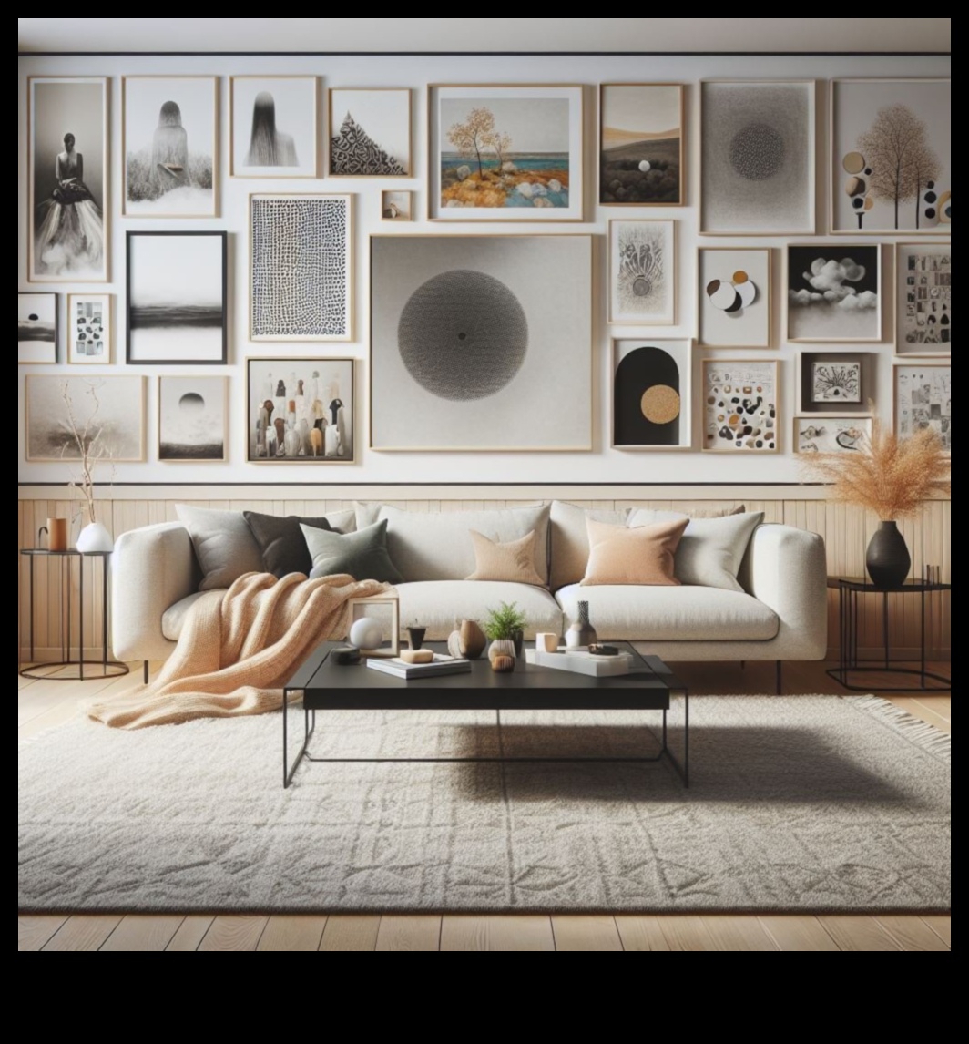 Radoši veidi, kā sakārtot galerijas sienas