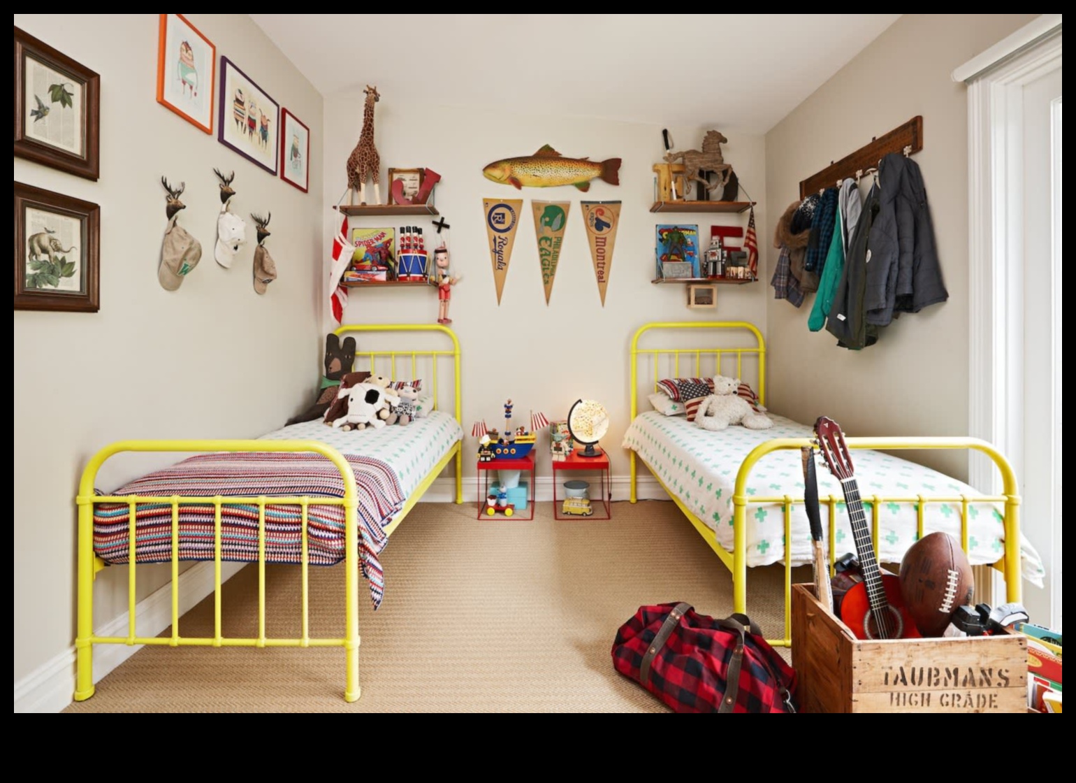 Padomi koplietošanas bērnu istabas iekārtošanai