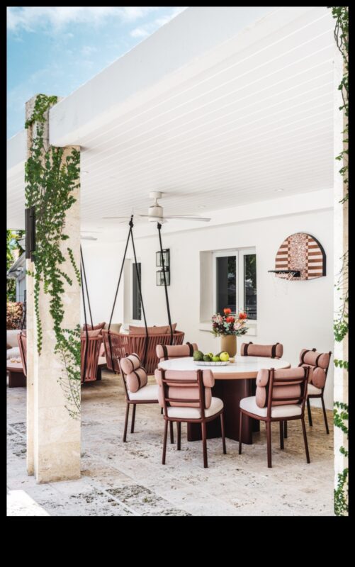 Padomi āra atpūtas zonas dekorēšanai