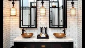 Art Deco vannas istabas dekoru iedvesmas